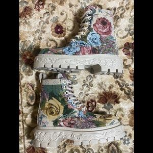 TRADED - Louis Vuitton Ranger LV Baroque Tapestry Boot FW22 Virgil Abloh 7M